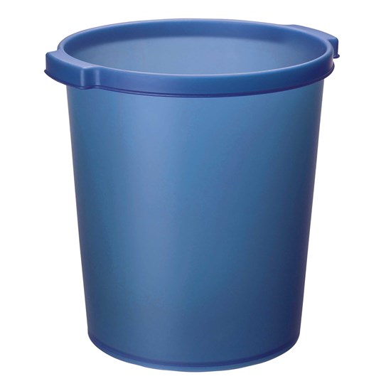 Jalema Silky paper Bin 15 Litres, Blue
