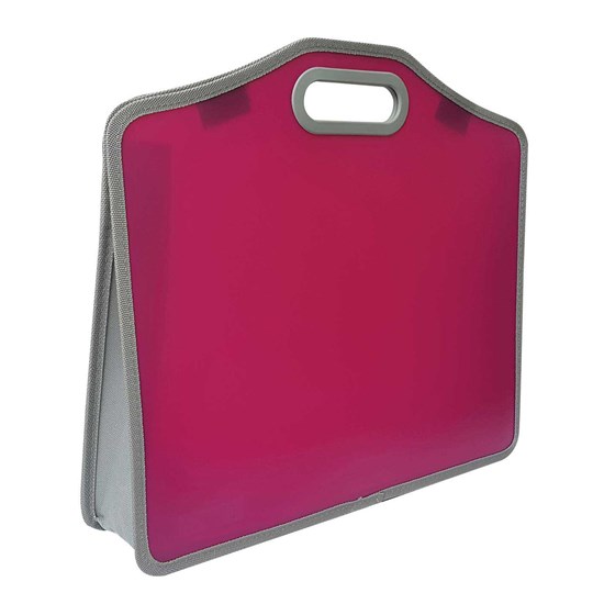 OPALINE School file- Velcro Closure- FC- Pink