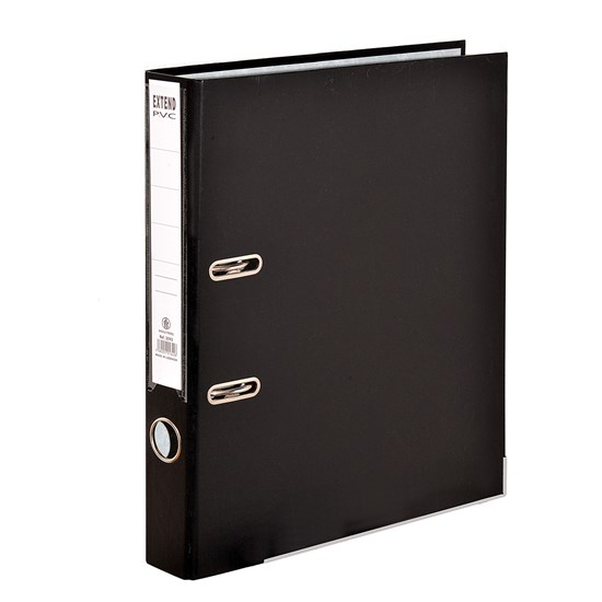 EXTEND Letter-file PVC label 4cm A4- Black
