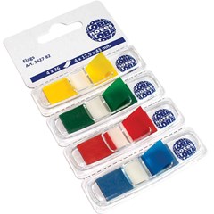 Global Notes Page Marker+Dispenser 36sh 43x12mmx4c