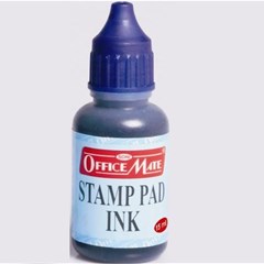 OFFICE MATE Ink For Stamp Pad 20ml - Blue