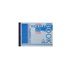 Receipt book NCR- 2 copies of 25sh  B6