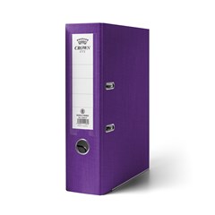 CROWN Letter-file PP 8cm A4 Violet