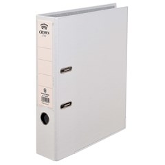 CROWN Letter-file PP 8cm A4 White