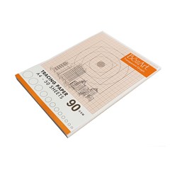 BOZART Tracing Paper Pad Printed 90g- 50sh- A4