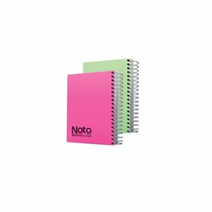 Notebook PP Spiral 9x12 Line 70g 80sh