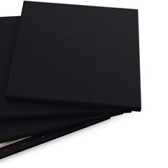 BOZART CANVAS 380g 100% COTTON 24x30cm Black