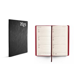 2025 Weekly Pocket Diary PVC cover L/O 9x15cm
