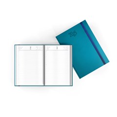 2025 Daily Diary PU Cover W/Elastic- Lines L/O A5