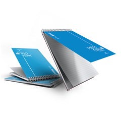 MEMORIA Note book spiral 60g Line A7 48sh Blue