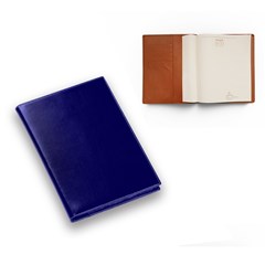 2025 Weekly Diary Portfolio PU Cover L/O A4 Blue