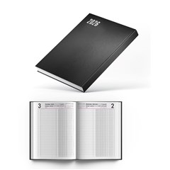 2026 Daily Diary Hard Cover 2 Columns R/O B5