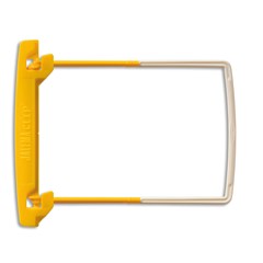 Jalema Clip Plastic yellow/White, Box of 100 Pcs