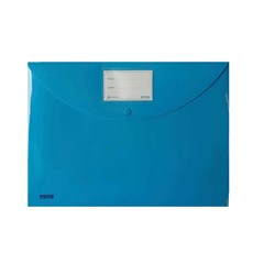 EXTEND Button file 300mic w/label- FC- Fluo-Blue