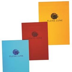 PLEINE LUNE notebook  72 sh Quadrilled 10x14.7 cm