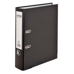 EXTEND Letter-file PVC label 8cm A4-Black