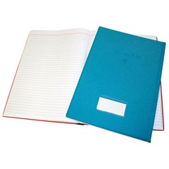 Record book PVC Cov- Lines- FC- 200 sh.