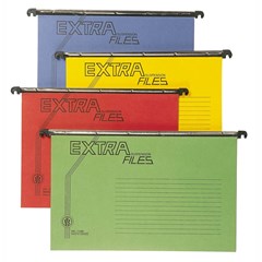 EXTRA Susp file 240g W/Fastener & Label FC YL