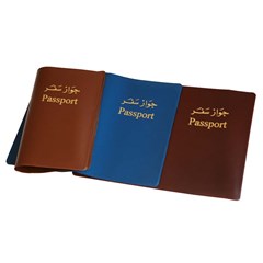Passport Cover- PVC- 18.5x13.5cm- Solid colors