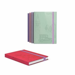 GENIO Agenda 70g semi-dated PU hard cover 12x17cm