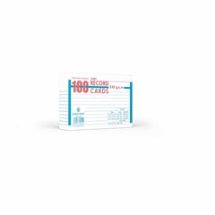 Record Cards Lines 240g 100sh 10.2 x 15.2 cm