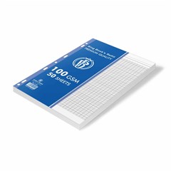 Ringbook Refill 100g Sey 50sh A4 White