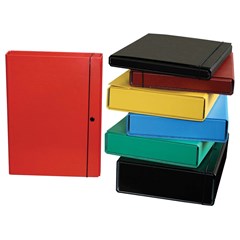 SKYFILE Flap File- Rivet lock- FC- 9cm- Black