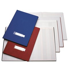 Record book PVC Cov- 2 col.- FC- 96 sh.