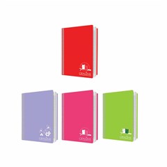 OPALINE Copy Bk PP Spiral 70g Sey 144sh L/O A5 As