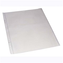 Punched Pocket 0.12mm A4 Crystal