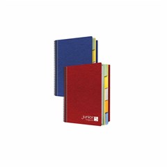 JUNIOR 5 Subjects Spiral séy 70g 192sh- 17x24cm