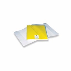 Protector for exercise bk-clear PVC-14c- 22x17.5cm