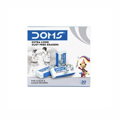 DOMS White Ersaer Dust Free XL