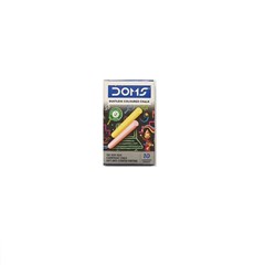 DOMS Coloring Dustless Chalks  (1pkt of10chalk)