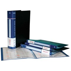 EXTEND Clear Book PP 60sh- A4 - Blue