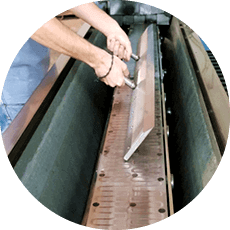 Guillotine Knife Sharpening